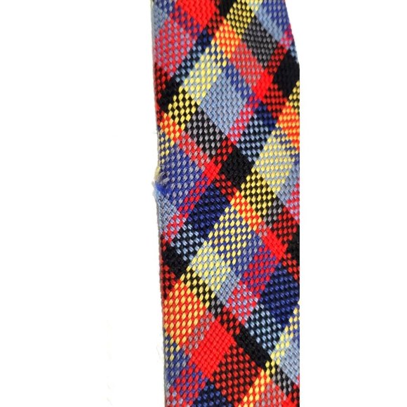 Botany MEXTEX VTG 40s 50s Plaid Wool Neck Tie - RARE! - Picture 6 of 6